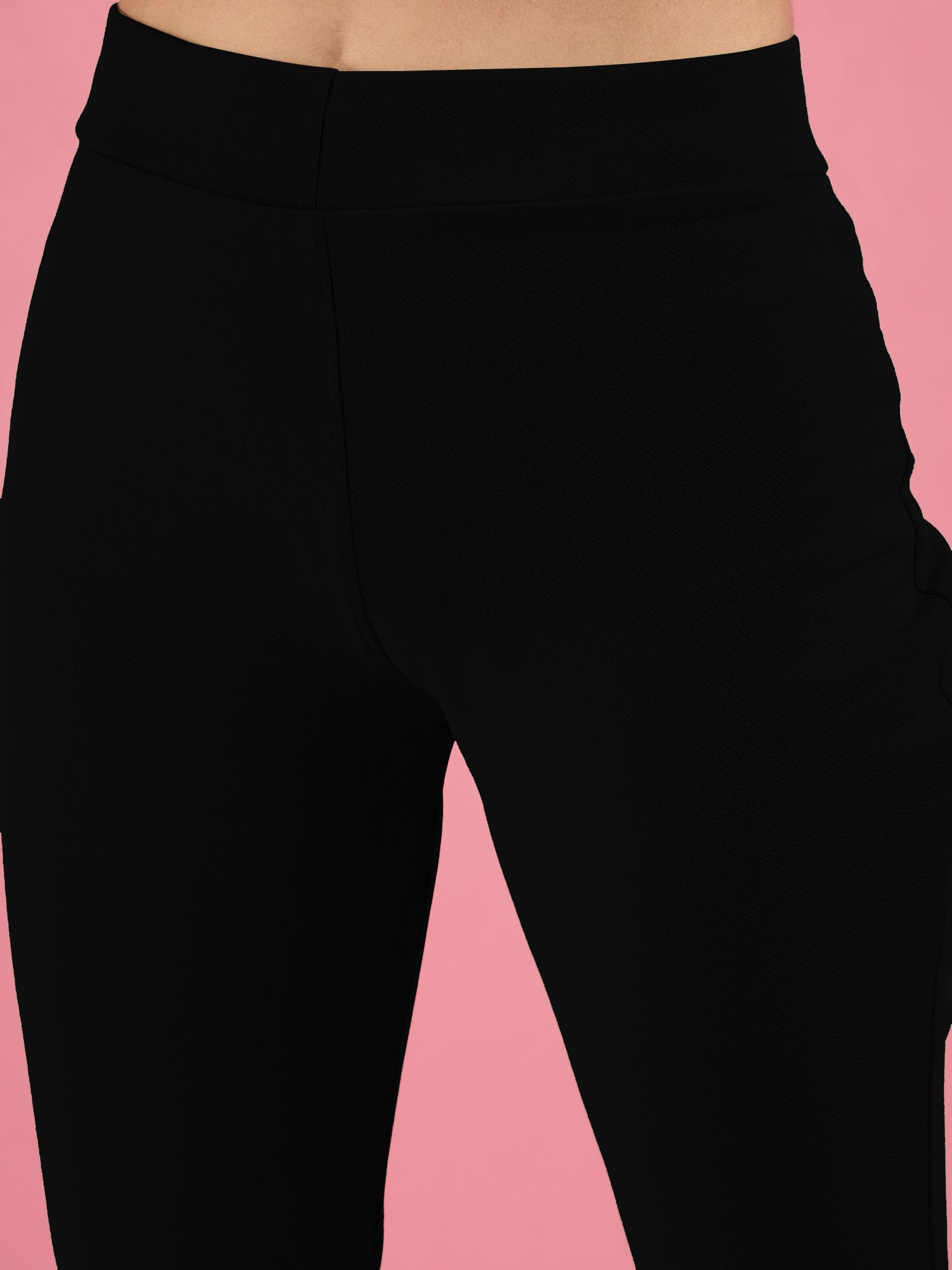 Black Top With Trousers Co-Ords